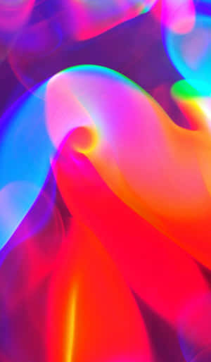 A Colorful Abstract Background With A Rainbow Of Colors Wallpaper