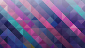 A Colorful Abstract Background With Triangles Wallpaper