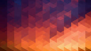 A Colorful Abstract Background With Triangles Wallpaper