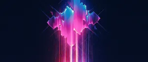 A Colorful Abstract Image Of A Light Source Wallpaper