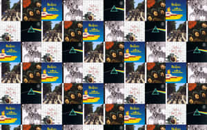 A Colorful And Psychedelic Yellow Submarine Underwater Adventure Wallpaper