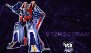 A Colorful Cartoon Robot Smiling And Waving Wallpaper