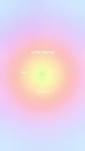 A Colorful Circle With The Words Good Friends Wallpaper