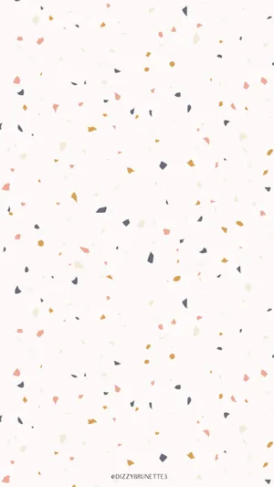A Colorful Confetti Pattern With Triangles Wallpaper