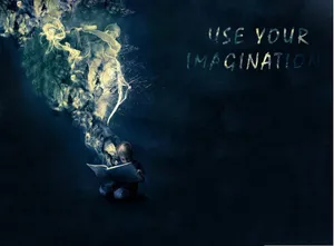 A Colorful Display Of Imaginative Creativity Through Nature Wallpaper