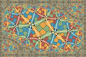 A Colorful Fractal Pattern With A Colorful Design Wallpaper