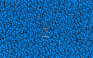 A Colorful Sunset Over A Lake Near Disparate Wallpaper