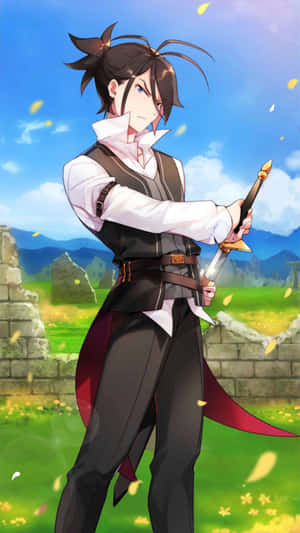 A Compelling Moment Of Wilhelm Van Astrea Wallpaper