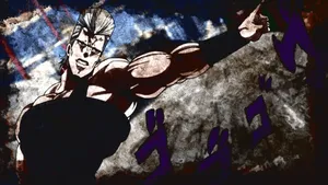 A Cool And Daring Jean Pierre Polnareff Wallpaper Wallpaper