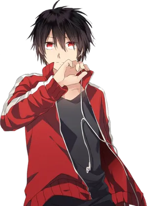 A Cool Anime Character Ready To Take On The World Wallpaper