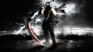 A Cool Ninja, Ready For Action! Wallpaper