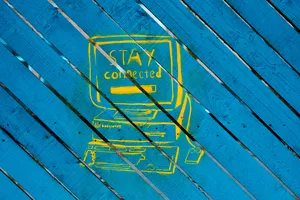 A Creative Computer Inscription Wallpaper