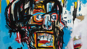 A Creative Masterpiece By Iconic Artist Jean-michel Basquiat Wallpaper