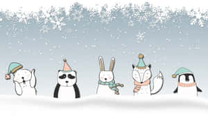 A Cute Cartoon Animal That Looks Like A Pig! Wallpaper