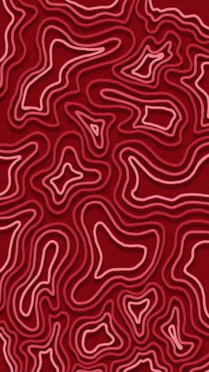 A Cute Red Iphone 7 Caught In The Sunlight Wallpaper