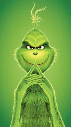 A Cute Take On The Grinch Wallpaper