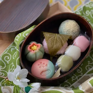 A Delectable Assortment Of Colorful Japanese Sweets Wallpaper