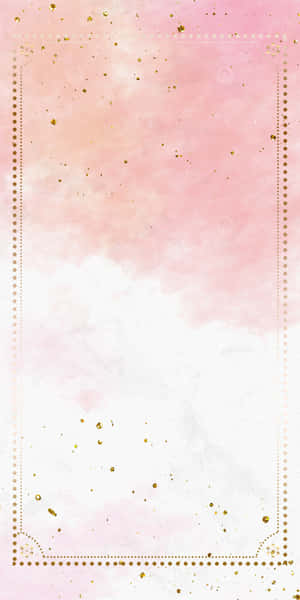 A Delicate Combination Of Pink And Gold For A Vibrant Look. Wallpaper