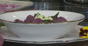 A Delicious Purple Sweet Potato Wallpaper