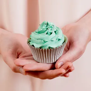 A Deliciously Adorable Cute Cupcake With A Pink Frosting Swirl And Sprinkles Wallpaper