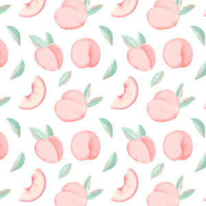 A Deliciously Ripe Peach, Just Begging To Be Picked! Wallpaper