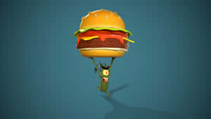 A Delightful Krabby Patty Feast Wallpaper