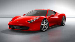 'a Dream In Red - The Stunning Ferrari 458 Spider' Wallpaper