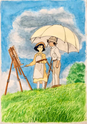 A Dreamscape Of The Wind, In Hayao Miyazaki's The Wind Rises Wallpaper