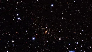 A Dreamy Night Sky With A Beautiful Star Wallpaper