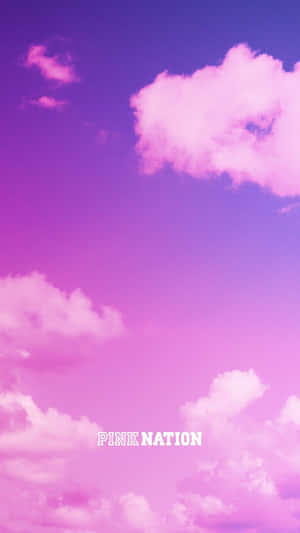 A Dreamy Scene Of Pastel Pink And Purple Wallpaper