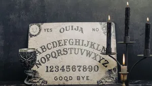 A Dusk-lit Ouija Board Wallpaper
