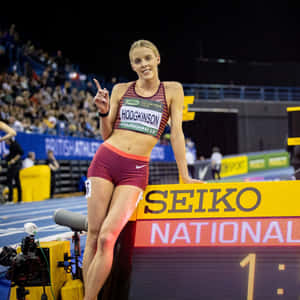 A Fashion-forward Woman Reaches Success And Happiness. Wallpaper