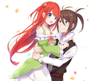 A Fearless Warrior, Wilhelm Van Astrea In Fierce Combat Wallpaper