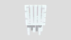 A Fearsome Minecraft Ghast Swoops In For An Attack Wallpaper