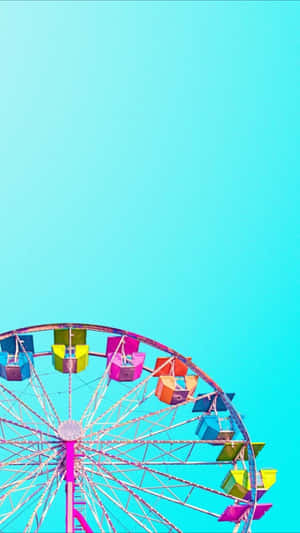 A Ferris Wheel In The Sky Wallpaper