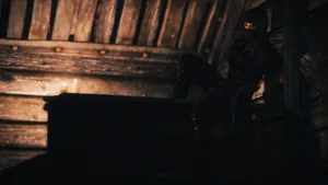 A Fierce Astrid Of The Dark Brotherhood In Skyrim Wallpaper