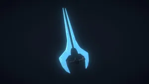 A Fierce Halo Energy Sword Wielded By A Spartan Wallpaper