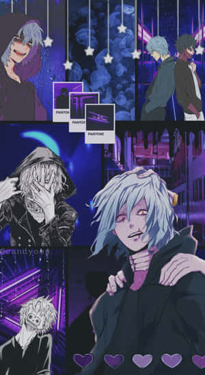 A Fierce Shigaraki Emerges From The Shadows Wallpaper