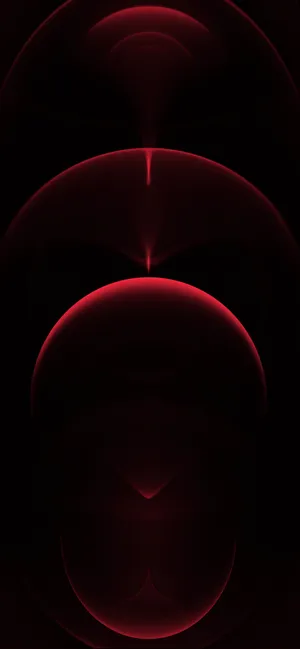 A Fiery Red Iphone X Full Of Creative Potential Wallpaper