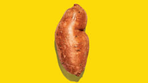 A Fresh And Vibrant Yellow Sweet Potato Wallpaper