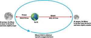 A Full Moon At Its Perigee Wallpaper