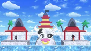 A Gateway To Adventure, Explore The Depths Of Arlong Park Wallpaper