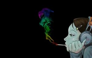 A Girl's Journey To Her High Wallpaper