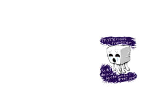 A Glimpse Into The World Of Minecraft - Fan Art Creation Wallpaper