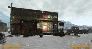 A Gloomy Nuclear Winter Landscape Wallpaper