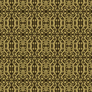 A Gold And Black Pattern With A Zigzag Pattern Wallpaper