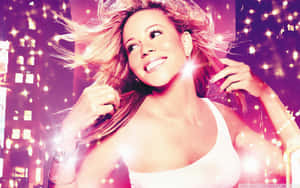 A Gorgeous Photo Of The Singer And Songwriter Mariah Carey In Hd Wallpaper