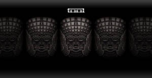 A Grayscale Artwork Of The Band Tool Wallpaper