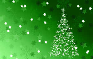 A Green Christmas: Full Of Joy And Laughter Wallpaper