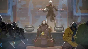 A Group Of Heroic Overwatch Characters Ready For Battle Wallpaper